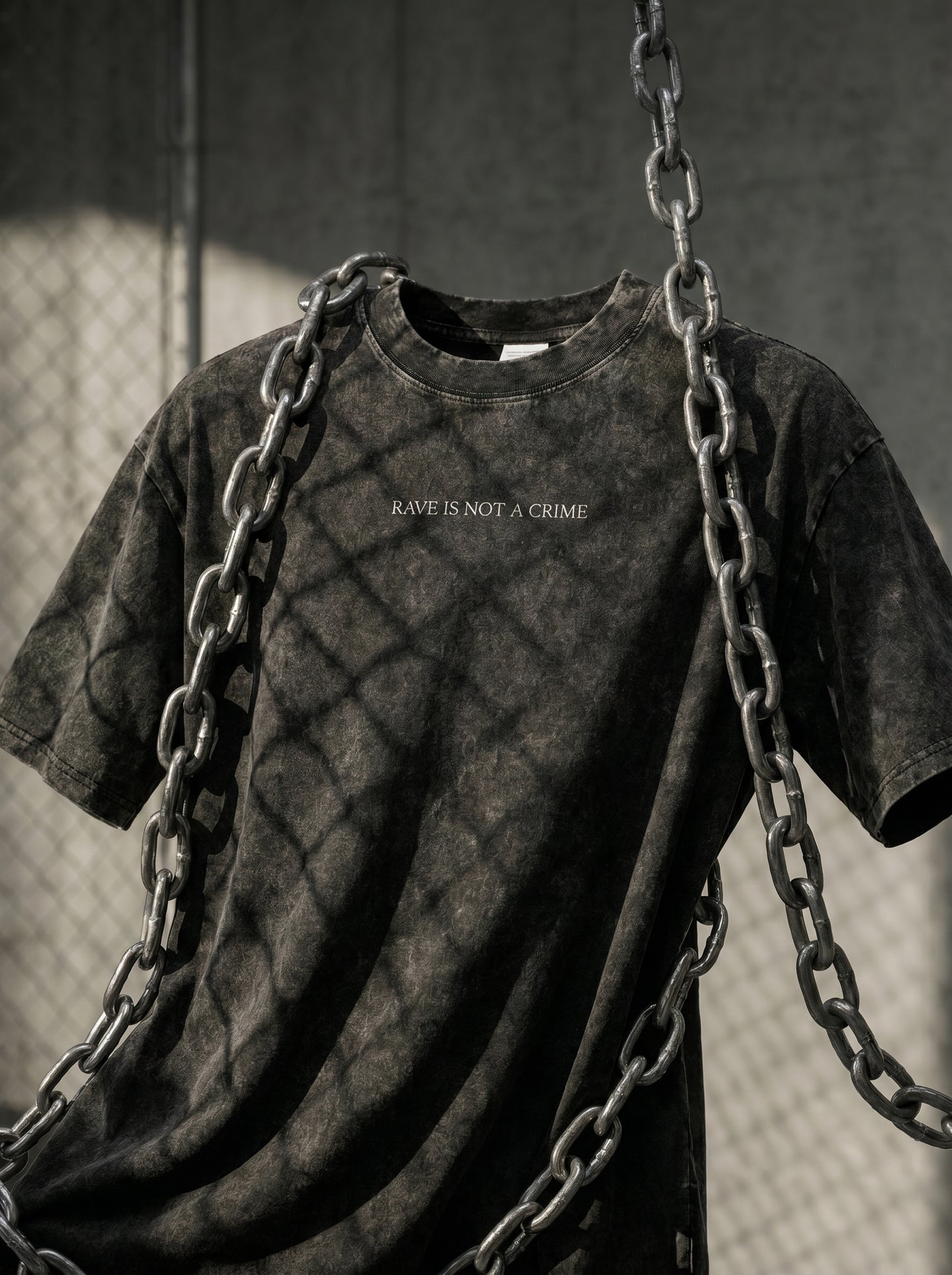 RAVE IS NOT A CRIME - Stone Washed - 2